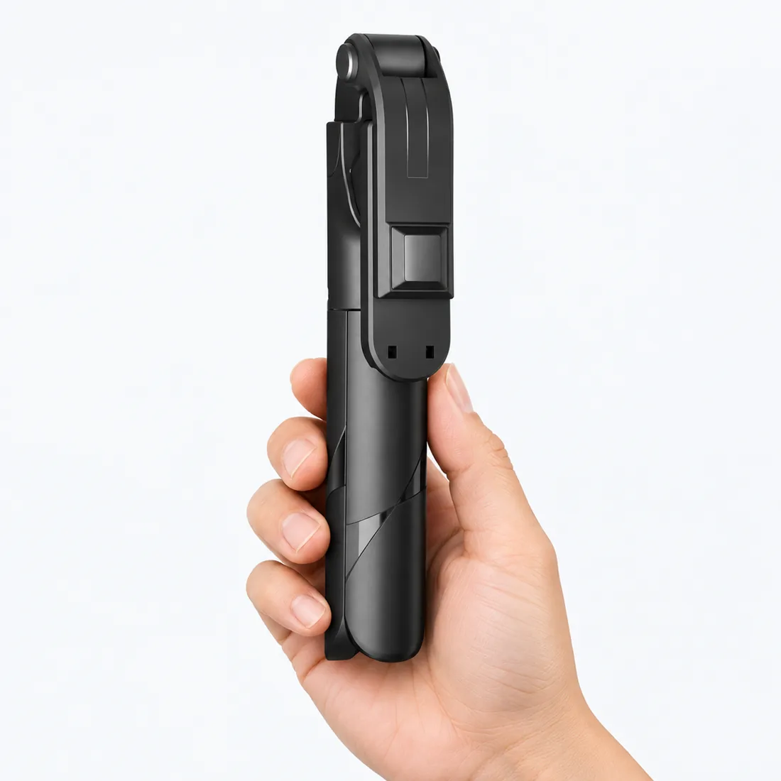 Tripé e bastão de selfie com controle Bluetooth Hmaston ZP-0204 — escala