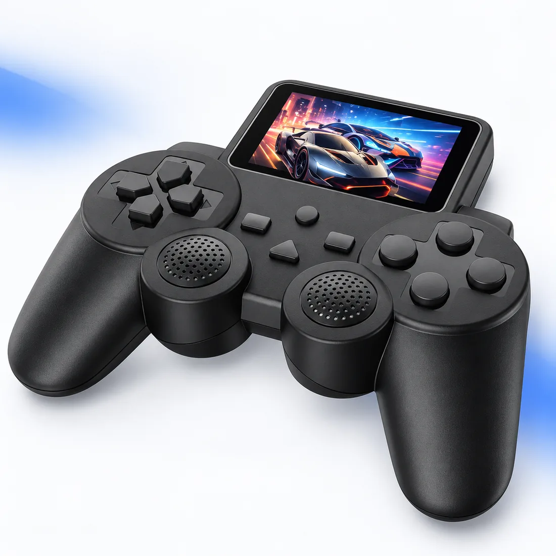 Vídeo game controle gamepad – 520 jogos — angulo detalhe