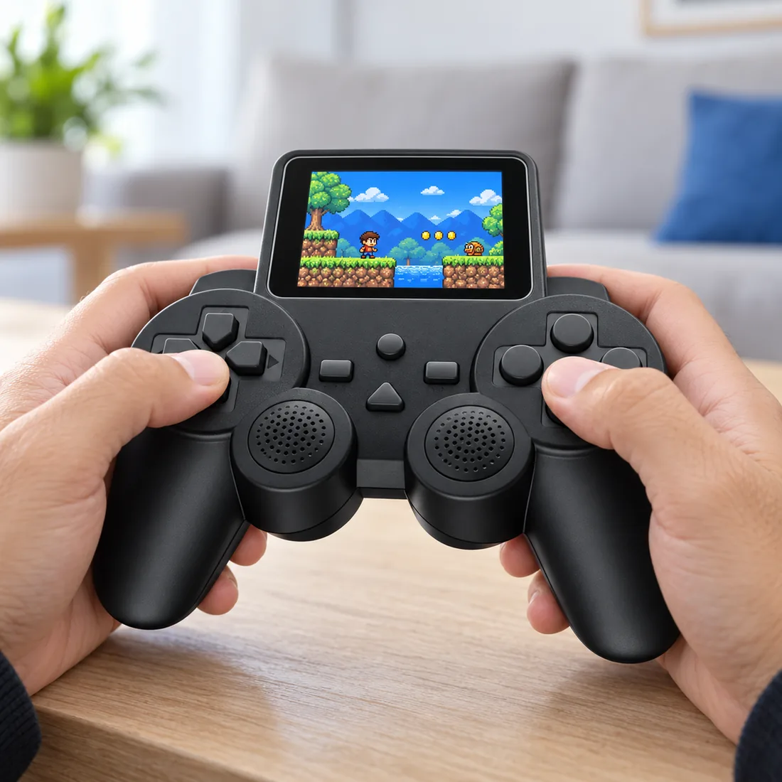 Vídeo game controle gamepad – 520 jogos — uso