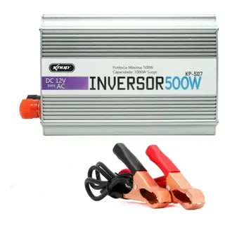 Inversor de tensão eletrico estático 500W 110V 12V Knup KP507