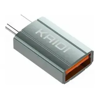 Adaptador OTG Tipo-C para USB - KAIDI - KD-338 — foto do produto