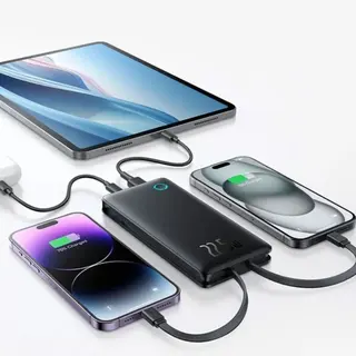 Power bank turbo 22.5W airpow lite 10.000mAh - preto - Baseus — foto do produto