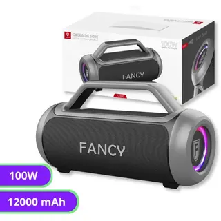 Caixa de som Bluetooth heavy bass 100W Fancy - FX100