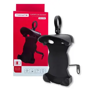 Suporte de celular para moto com proteção solar - Tomate - MT-251A — foto do produto