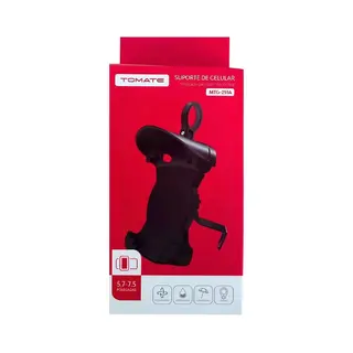 Suporte de celular para moto com proteção solar - Tomate - MT-251A — foto do produto
