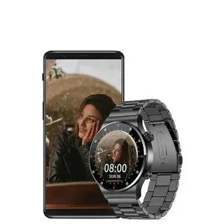 Kit 10 unidades - relógio inteligente masculino com NFC Xiaomi GT8 — foto do produto