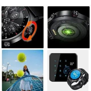 Kit 10 unidades - relógio inteligente masculino com NFC Xiaomi GT8 — foto do produto