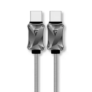 Cabo de dados PD 3.0A metal - 1 metro - Fancy — foto do produto