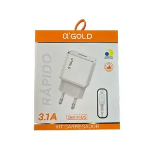 Carregador iOS 3.1A a'Gold CA432 — foto do produto