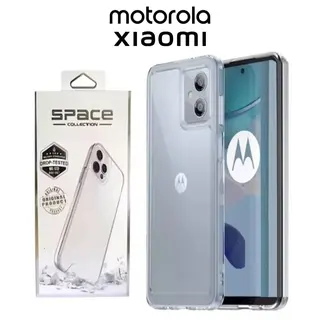 Capinha transparente space collection - compatível com Motorola