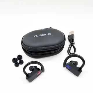 Fone Bluetooth TWS com alça de orelha para esportes in-ear a'Gold — foto do produto