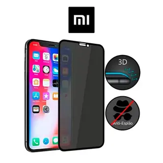 Película de vidro privacidade 3D - compatível com Xiaomi
