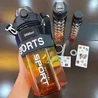 Kit 3 garrafas frases motivacionais sport — foto do produto