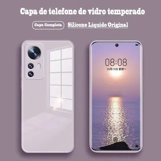Case compatível com Xiaomi de vidro líquido — foto do produto