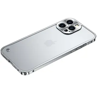 Case compatível com iPhone metal protect - feita de alumínio — foto do produto