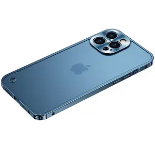 Case compatível com iPhone metal protect - feita de alumínio — foto do produto
