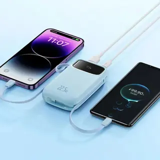 Carregador portátil power bank turbo 22.5W 10.000mAh - azul - Baseus — foto do produto