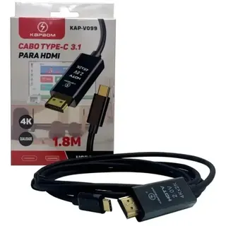Cabo tpc x HDMI 1.8m Kapbom KAPV099