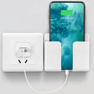 Suporte multiuso de parede para celular e controle remoto — foto do produto