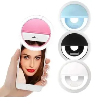 Flash para selfie - anel clip — foto do produto