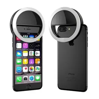 Flash para selfie - anel clip — foto do produto