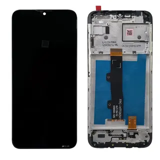 Tela LCD compatível com Motorola moto E7 power / XT2097 com aro