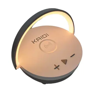 Caixa de som com carregador por indução 15W LED - KAIDI - KNC-8860 — foto do produto