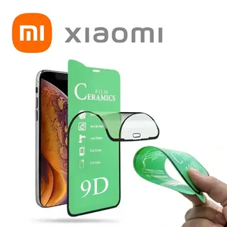 Película flexível nano ceramica 9D - compatível com Xiaomi