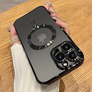 Capa compatível com iPhone 14 pro max com protetor de lente de câmera — foto do produto