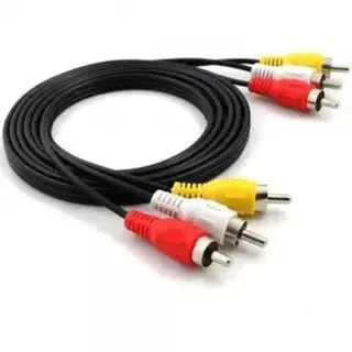Cabo 3 RCA x 3 RCA — foto do produto