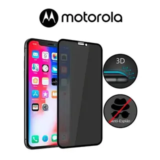 Película de vidro privacidade 3D - compatível com Motorola