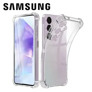 Capinha anti shock com bordas reforçadas compatível com Samsung