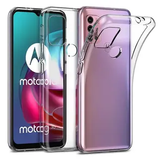 Case compatível com Motorola TPU slim transparente
