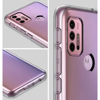 Case compatível com Motorola TPU slim transparente — foto do produto