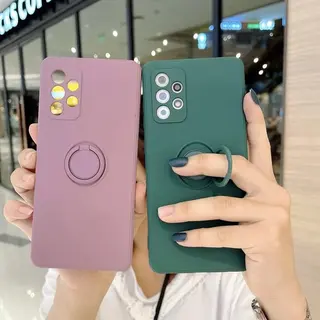 Case compatível com Motorola com anel magnético + cordão