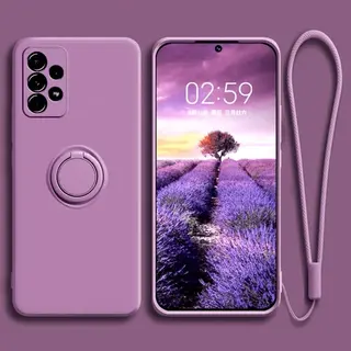 Case compatível com Motorola com anel magnético + cordão — foto do produto