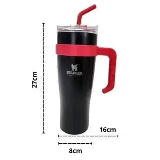 Copo térmico inox quencher 1,2l com stickers 3D — foto do produto