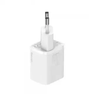 Fonte / carregador turbo 20W super si USB-c branco - Baseus — foto do produto
