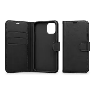 Capa carteira de couro sintético com porta-cartão para Samsung, Motorola e Xiaomi — foto do produto