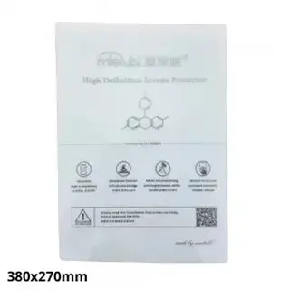 Folha de película hidrogel para tablet transparente (clear) — foto do produto