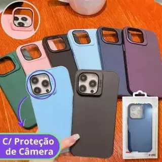 Capinha stent com proteção de câmera — foto do produto