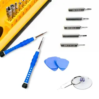 Kit de chaves magnéticas para reparo de celulares - 38pçs Exbom — foto do produto