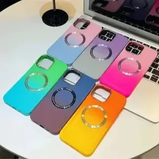 Capinha MagSafe degradê painting — foto do produto