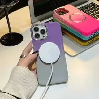 Capinha MagSafe degradê painting — foto do produto