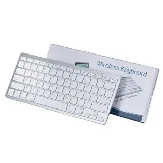 Kit office - mouse sem fio + teclado Bluetooth + suporte para tablet — foto do produto