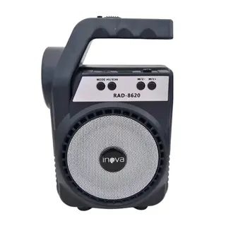 Mini caixa de som Bluetooth 6W com lanterna - Inova - RAD-8620 — foto do produto