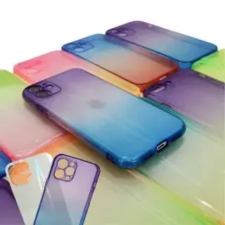 Capinha TPU neon holográfica