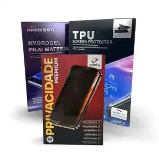 Folha de película hidrogel privacidade fosca - 180mm x 120mm — foto do produto