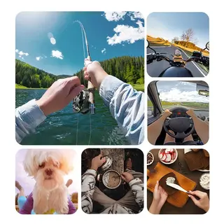 Suporte peitoral ajustável para celular e gopro – colete — foto do produto