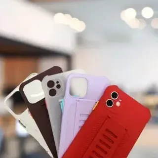 Capinha hand strap color — foto do produto
